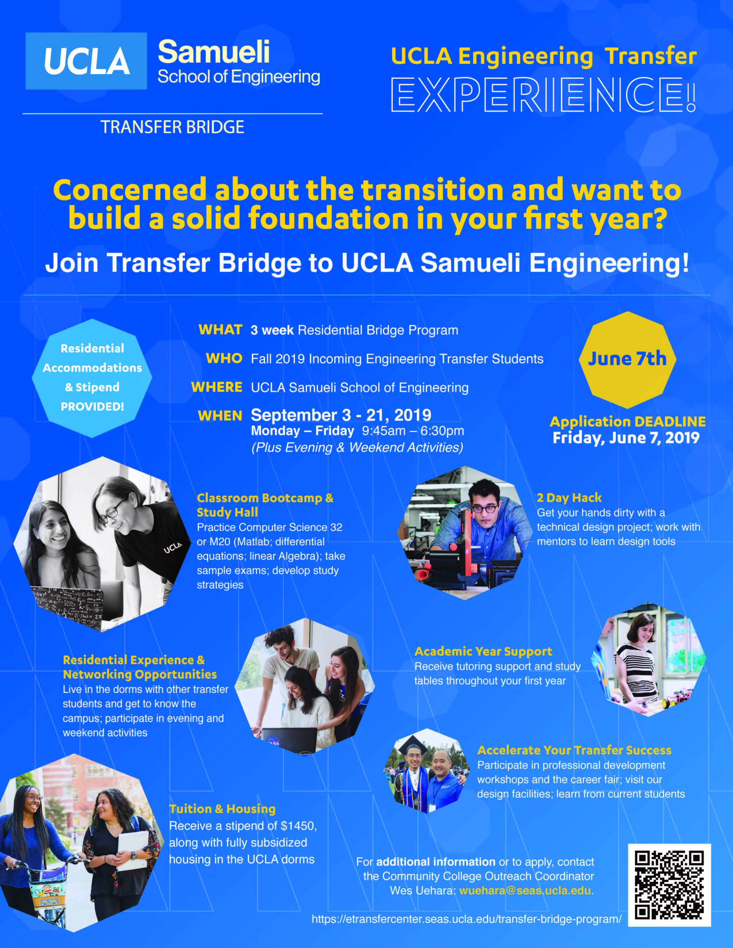 Transfer Bridge Program Applications Due!